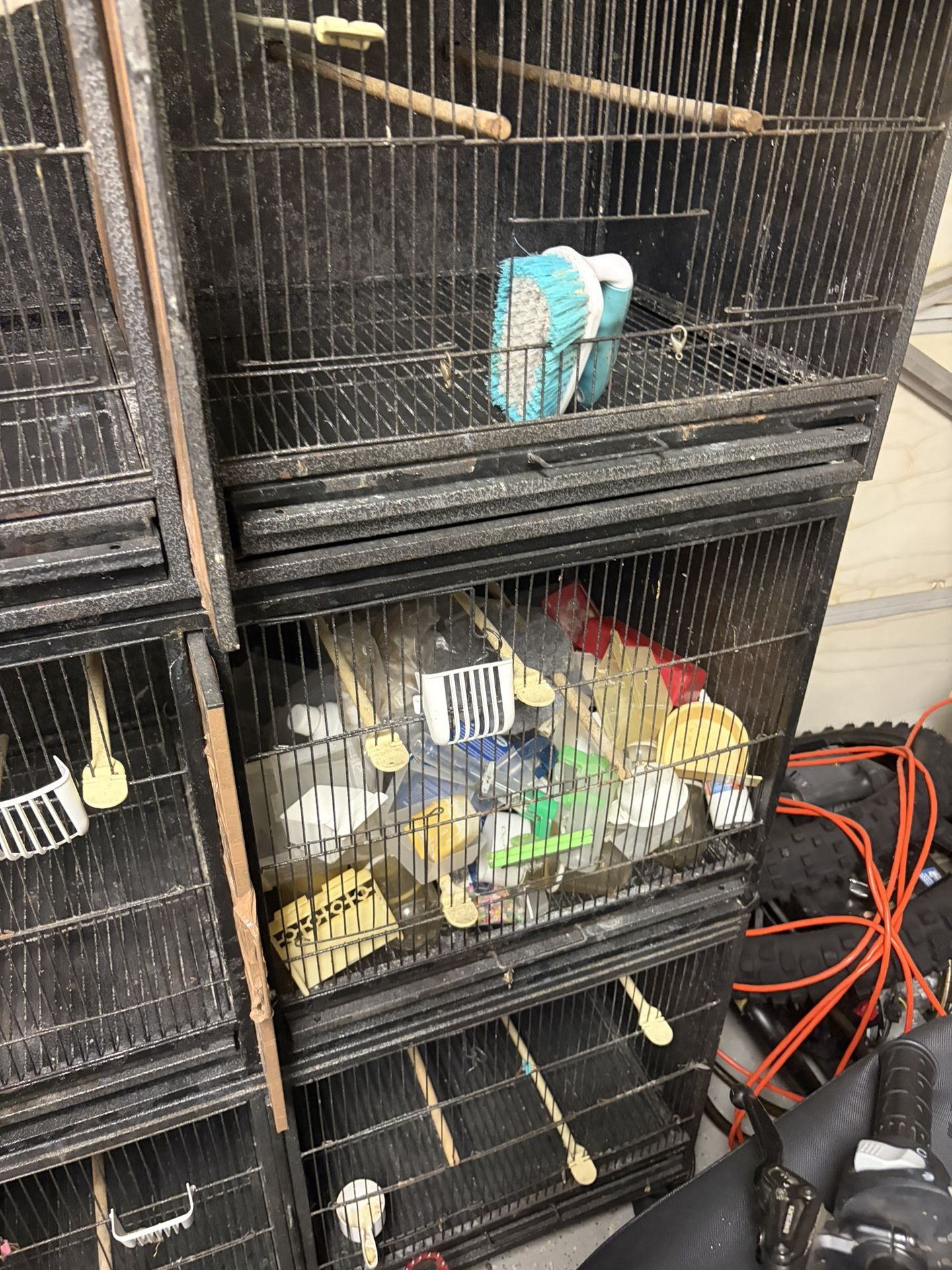 Canary Breeding Cage With Lights