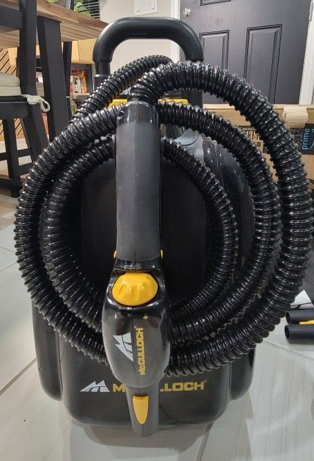 McCulloch MC1385 Deluxe Canister Steam Cleaner w/ Accessories For Home Tile Carpet Furniture & Cars