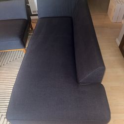 Macy’s Jolleen Sectional + Storage Ottoman