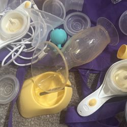 Baby Breast Pump & All What Comes With It 