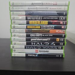 Lot of Xbox 360 Games-( Read Description)