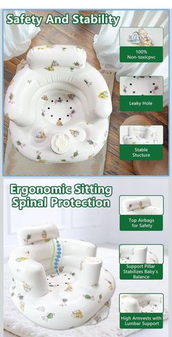 Brand New Baby morabloomy Inflatable Baby Seat