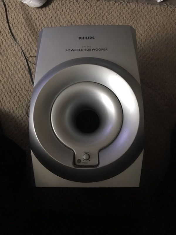 Phillips Powered subwoofer sw-40