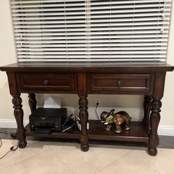 Wooden Console Table