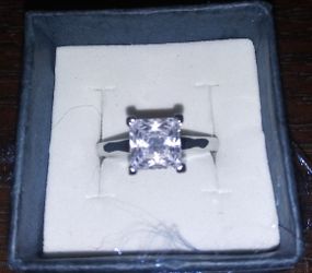 Silver 925 Womens Promise Ring