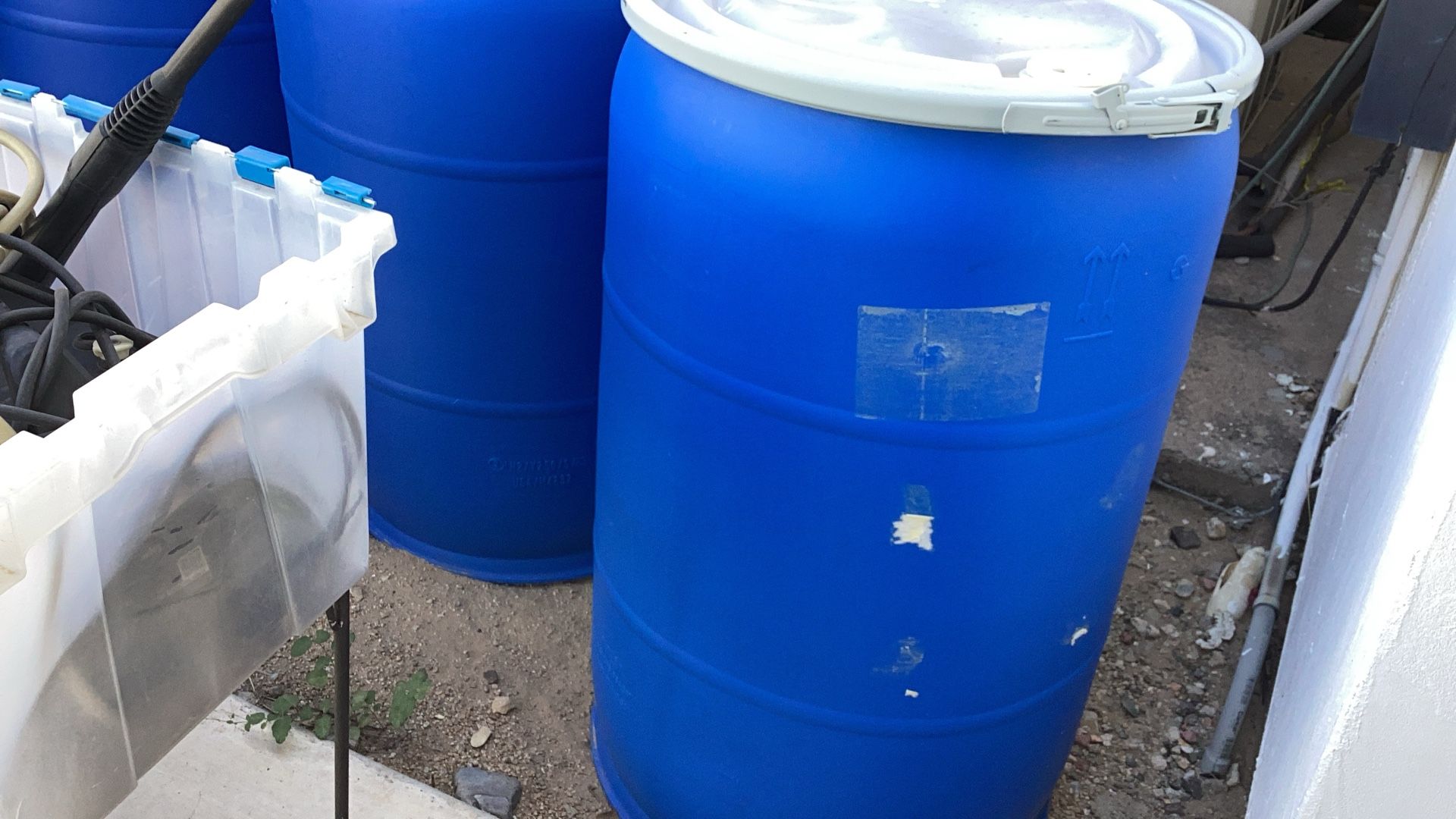 55 Gallon Plastic Drums Barrel’s 