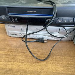 2 VHS Players And Many vHS Tapes 