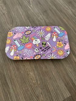 Wokeface Rolling Tray With Magnetic Lid