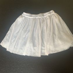 Girls Tea Collection Silver Skirt, Age 10