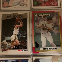 Baseball And Basketball Card Collectible 