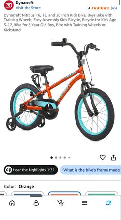 Dynacraft 16 inch bike
