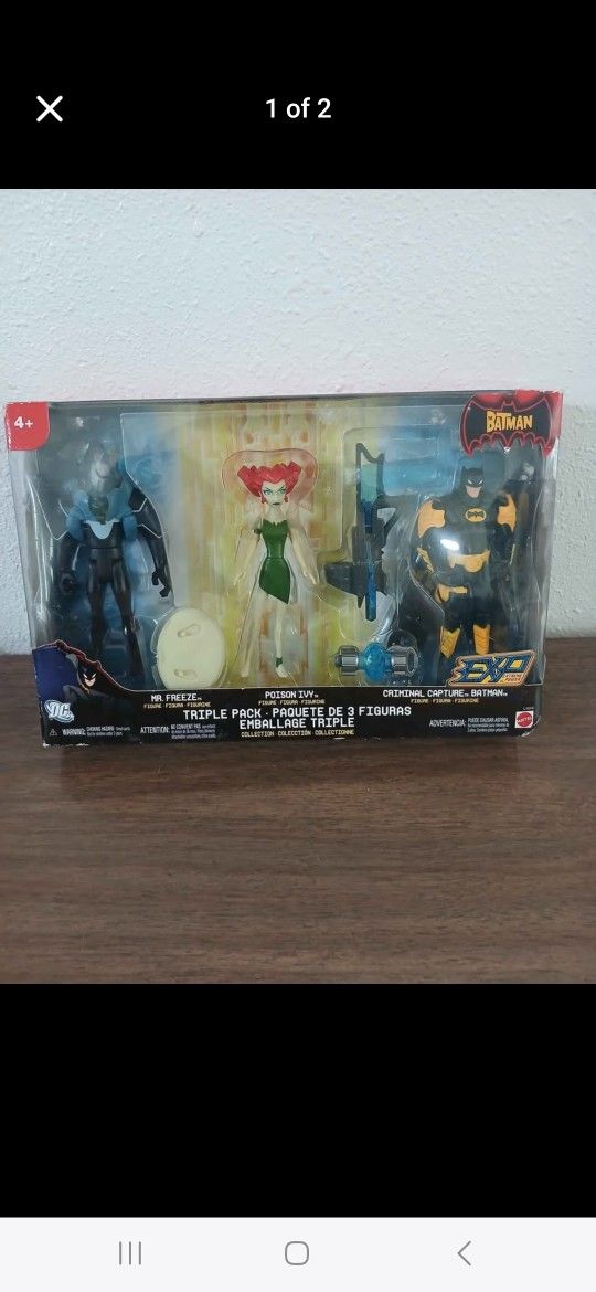 3 2006 Batman Action Figures Exp