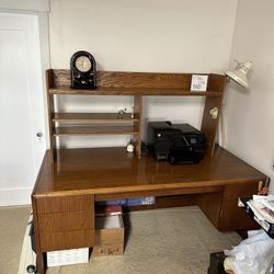 Large Wood Desk