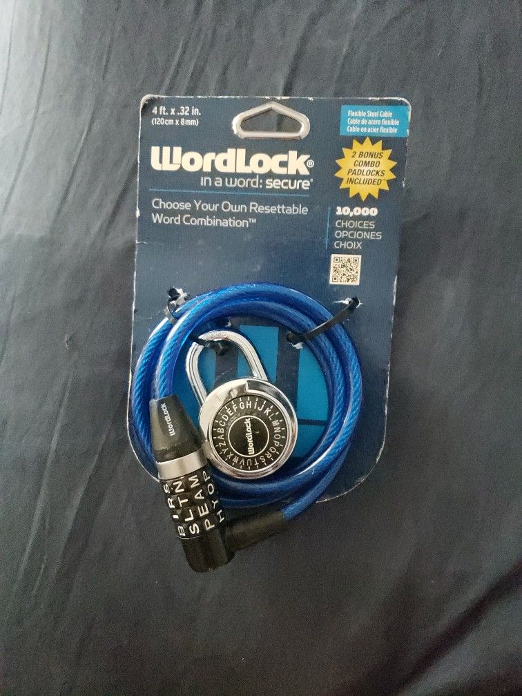 Wordlock In A Word Secure Padlock And Word Combination