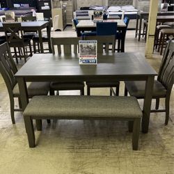 Hawthorne 6pc Dining Set 