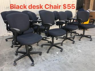 Used Black chairs
