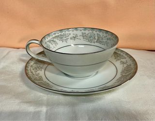 Tea cups with saucers