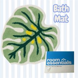 Monstera Leaf Bath Mats New