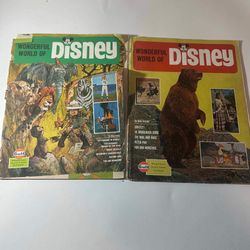 Wonderful World of Disney Magazines Vol 1 No 2 and Vol 2 No 1 