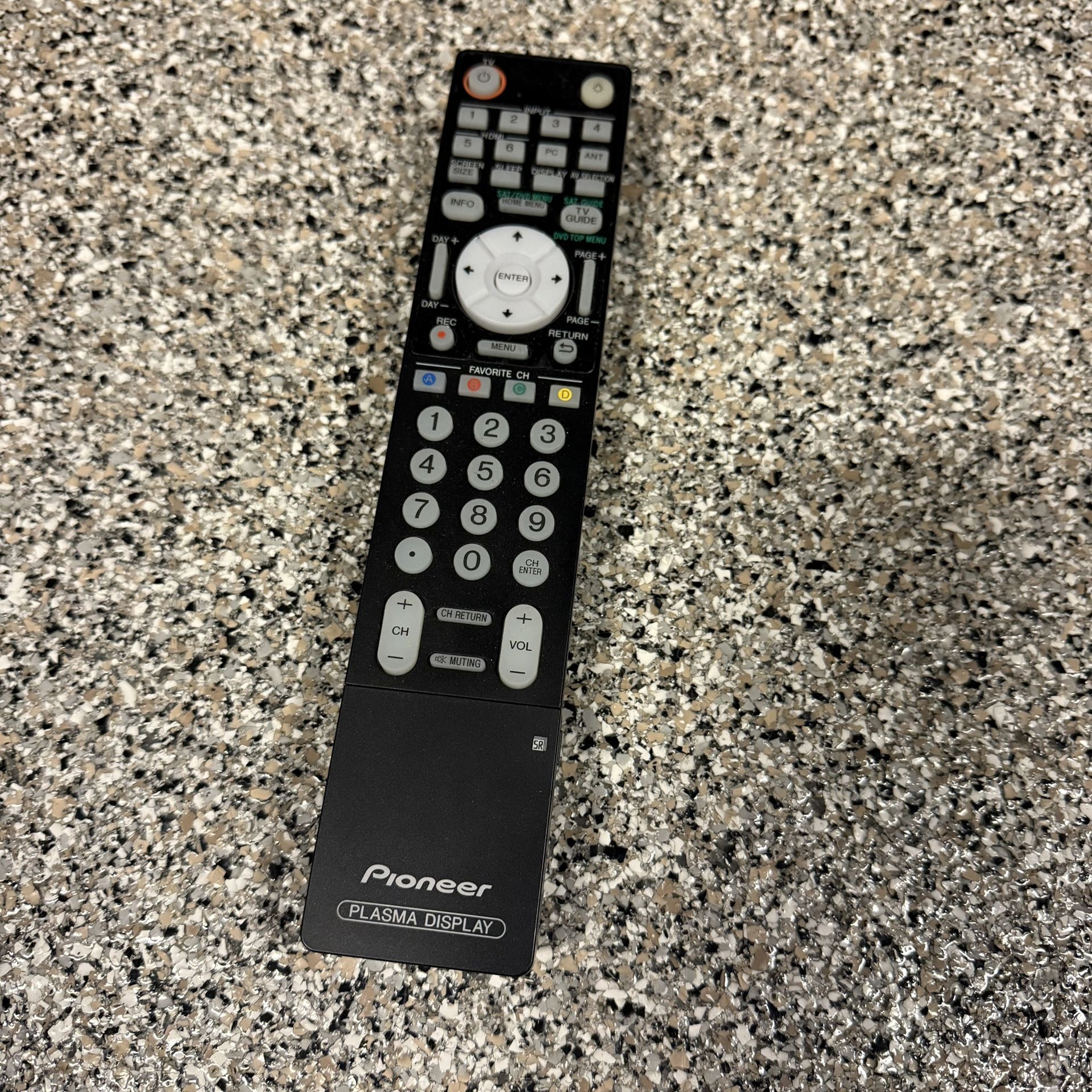 Pioneer Plasma Display Remote Control AXD1570 AXD1563 KURO PDP  OEM