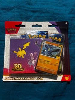 Pokémon TCG: 30th Celebration Tech Sticker Collection (Lucario)