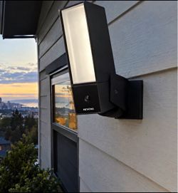 NEW Netatmo Presence Smart Outdoor Security Camera 1080p + LED Floodlight | NOC01-US