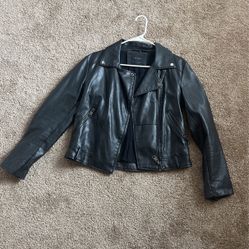 Black Leather Jacket 