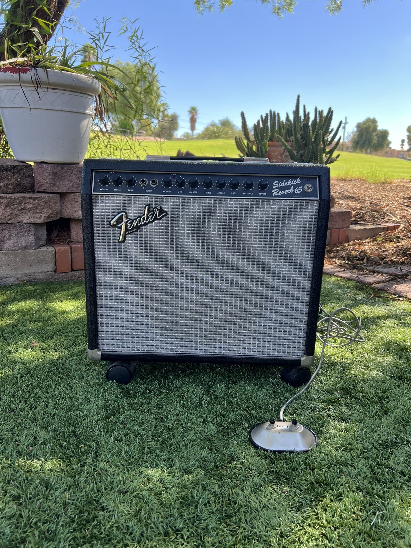 Fender Sidekick Reverb 65 1980’s Made In Japan Guitar Amp