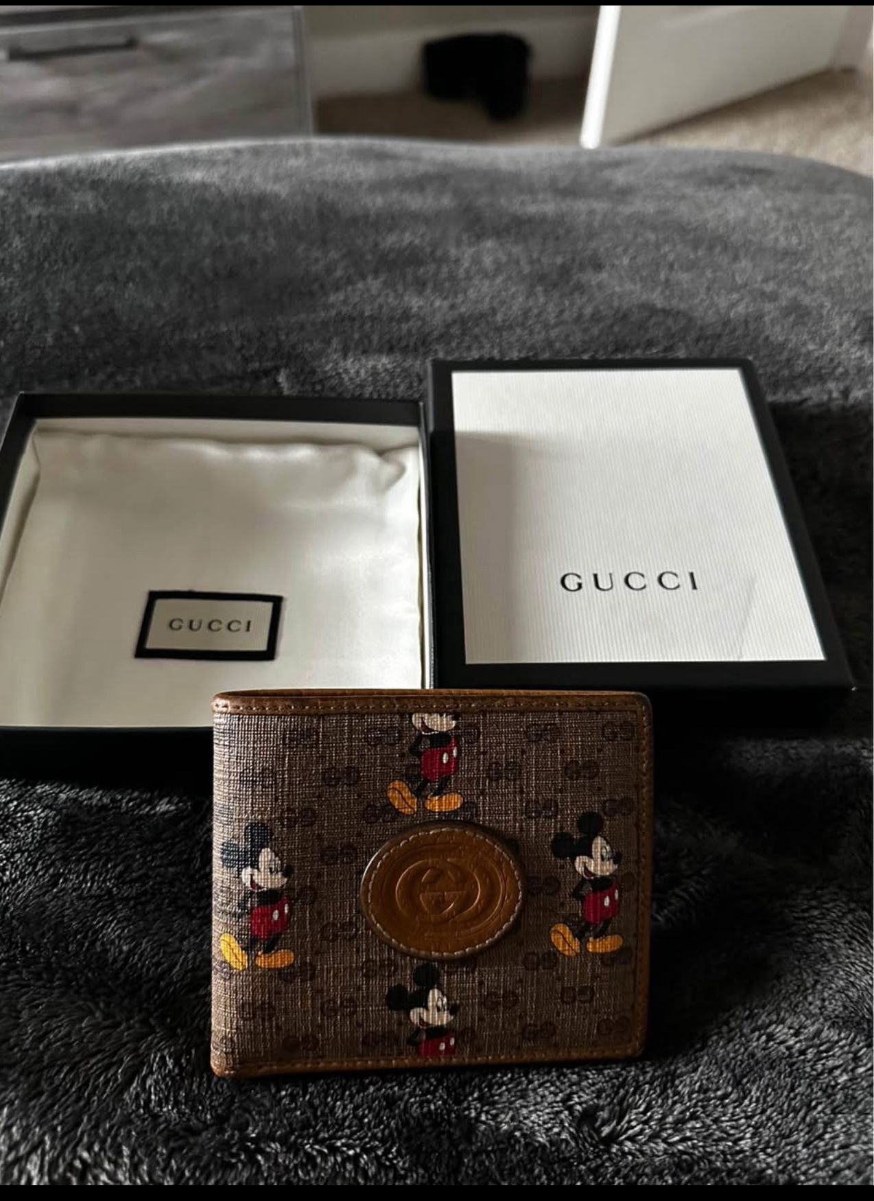 Gucci X Disney Collab Wallet