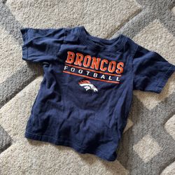 Denver Broncos toddler t-shirt. size "2T"