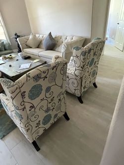 Two recliner chairs for sale