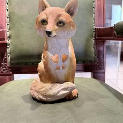Ceramic Fox Light