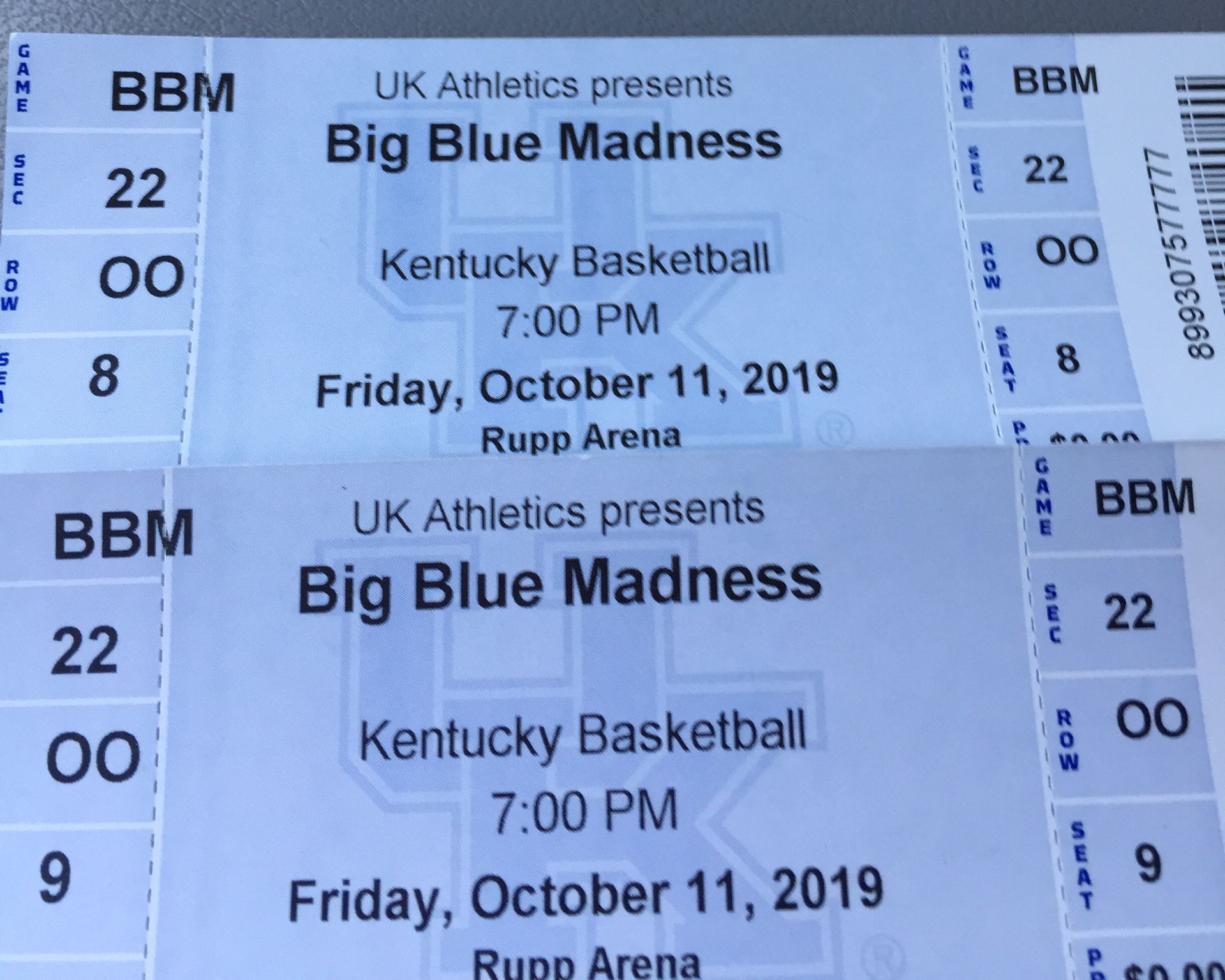 Big Blue Madness Tickets