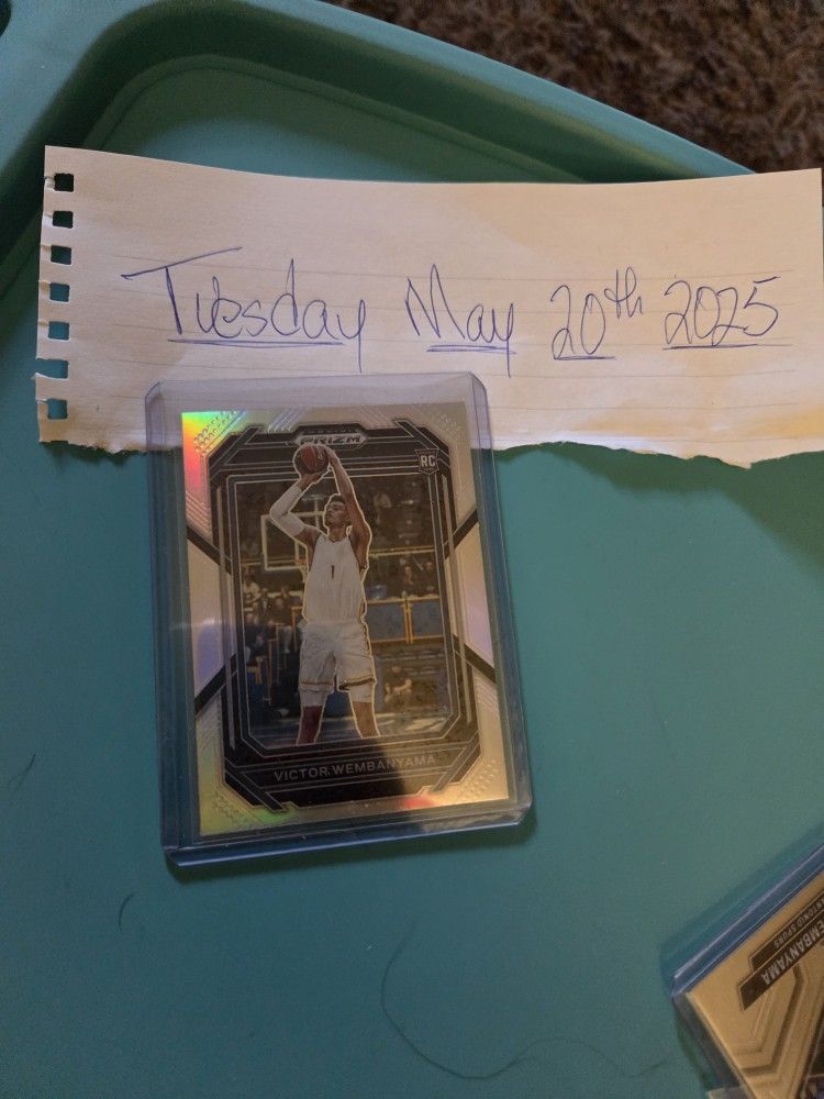 Victor Wembanyama Panini Prizm RC #2 Raw (Mint Condition)