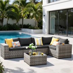 Patio furniture set outdoor new in the box