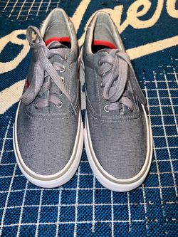 Levi's Gray Canvas Low-Top Sneakers