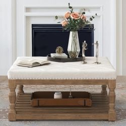 Ottoman Coffee Table Retro
