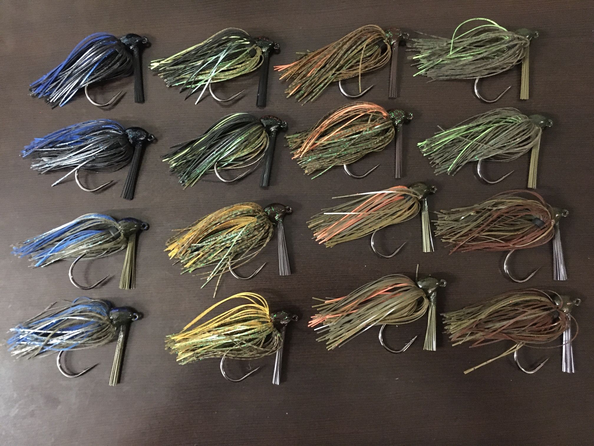 Strike King Hack Attack 3/8 oz. Jig Bundle (16 Jigs).