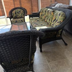 Wicker Patio Set