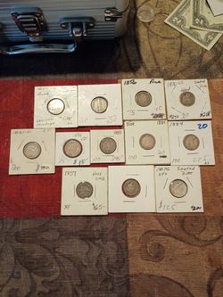 Seated dimes