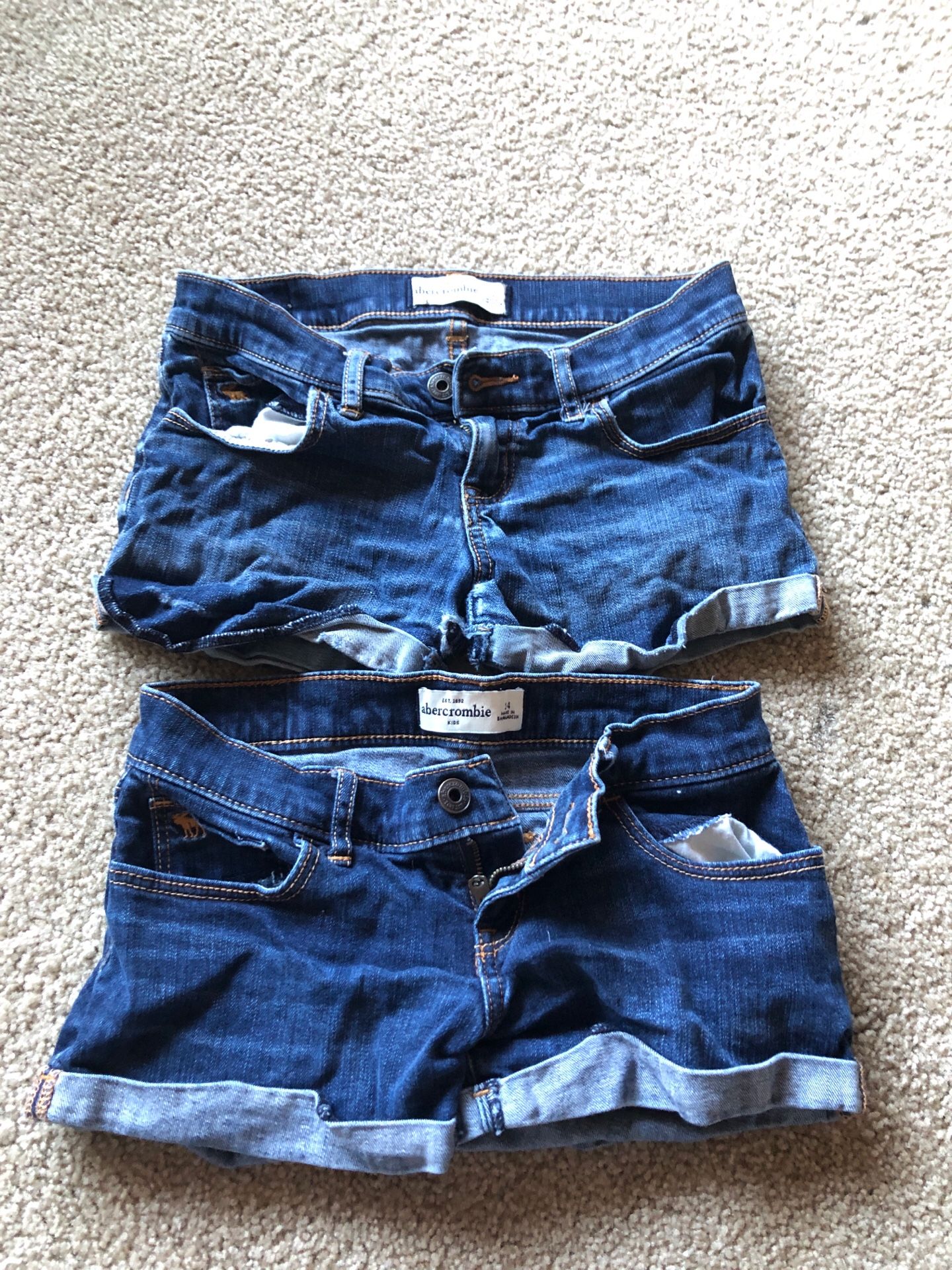Abercrombie girls shorts