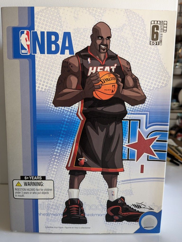 Shaquille O'Neil Limited Edition Upper Deck All Star 12" Figure - NIB