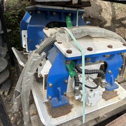 Vibrating Plate Compactor Backhoe Excavator 