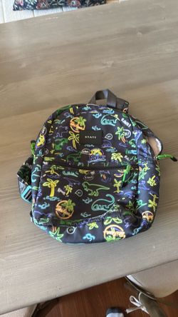 STATE Kane Kids Neon Dinosaur Backpack – Excellent Condition
