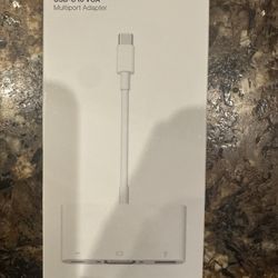 Apple USB-C VGA Multiport Adapter [Brand New/Sealed]