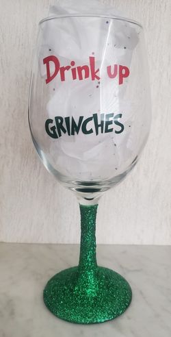 Glitter Wine Glass