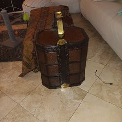 Antique handmade three cheer wedding basket