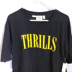 "UNISEX" THRILLS Graphic T  Shirt, New With Tags