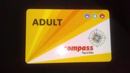 Adult bus pass