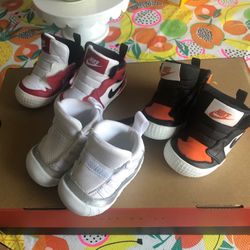 Jordan 1s Bootie Crib Size 2-3
